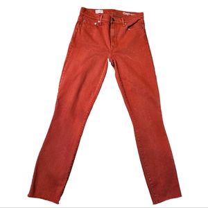 Gap 1969 Rust Colored Jeans. Size‎ 27.